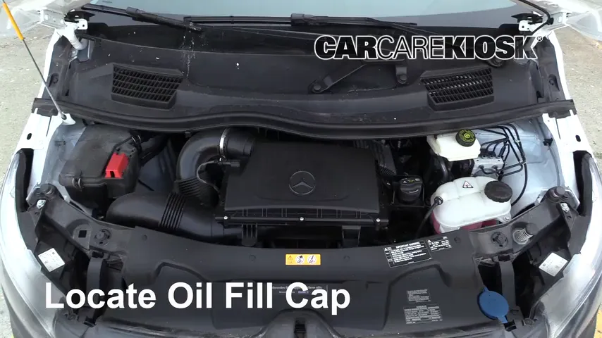 2019 Mercedes-Benz Metris 2.0L 4 Cyl. Turbo Mini Cargo Van Oil